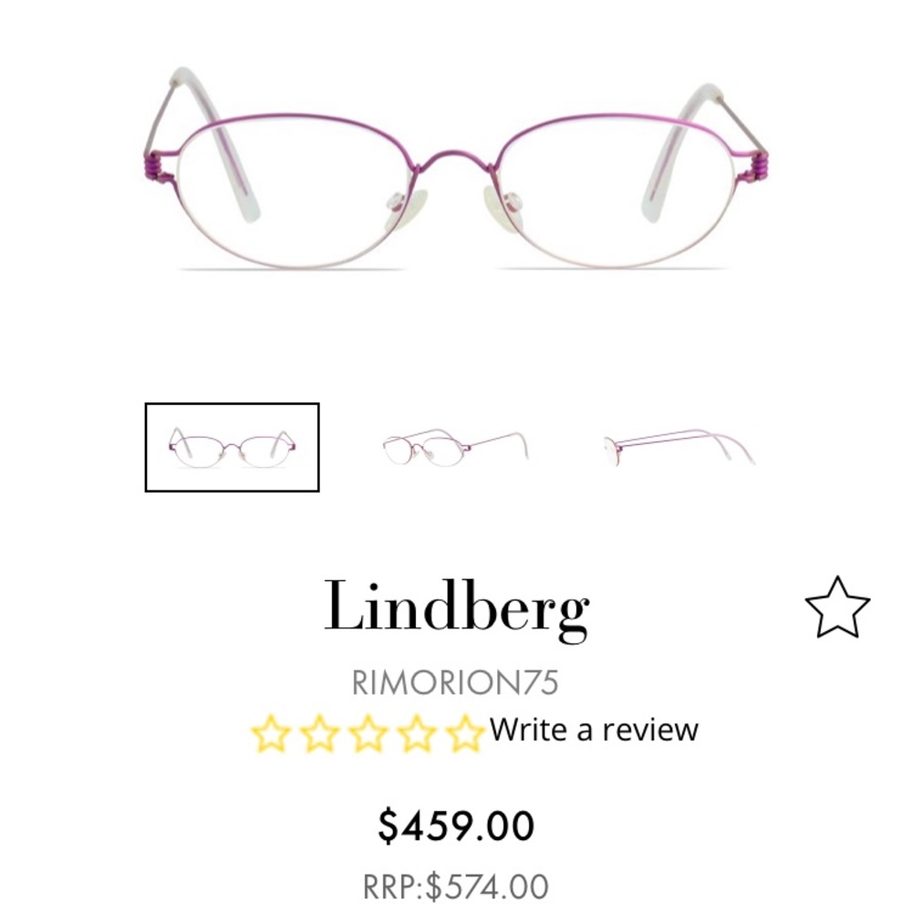 Prescription lens